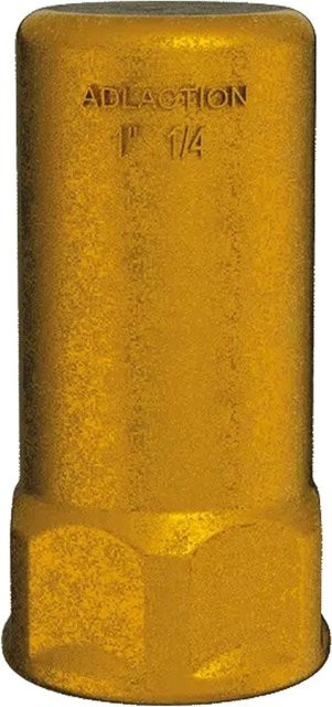 Delabie Wasserschlagminderer ADLACTION G1 1/4 aus Messing in Silber und Gold, Höhe: 10,3 cm - Bild 1