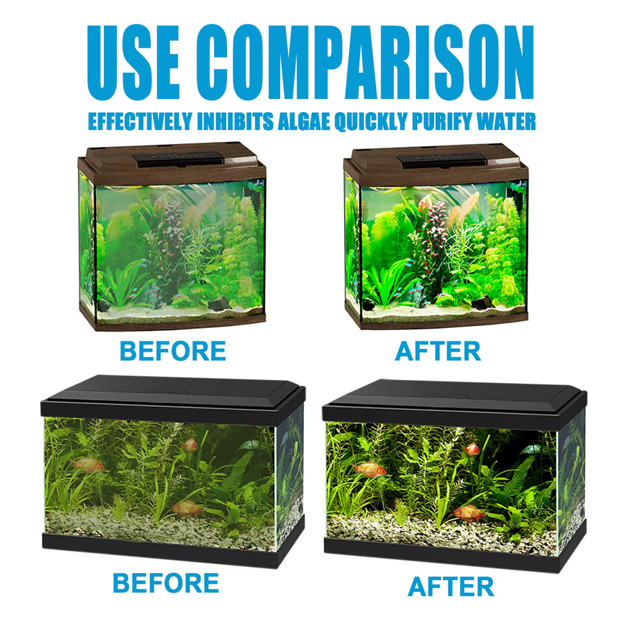 Algenkontrolltabletten zur Aquarienpflege und Geruchsentfernung in Weiß - Bild 5