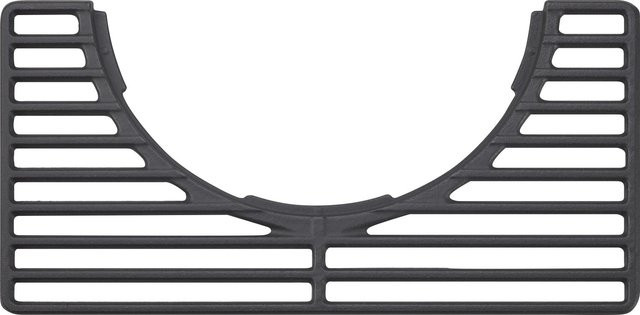 Jamestown Grillrost aus Gusseisen für Jamestown Kombigrill Dean in Mattschwarz, B/T/H: 42,0 x 21,6 x 1,0 cm - Bild 1