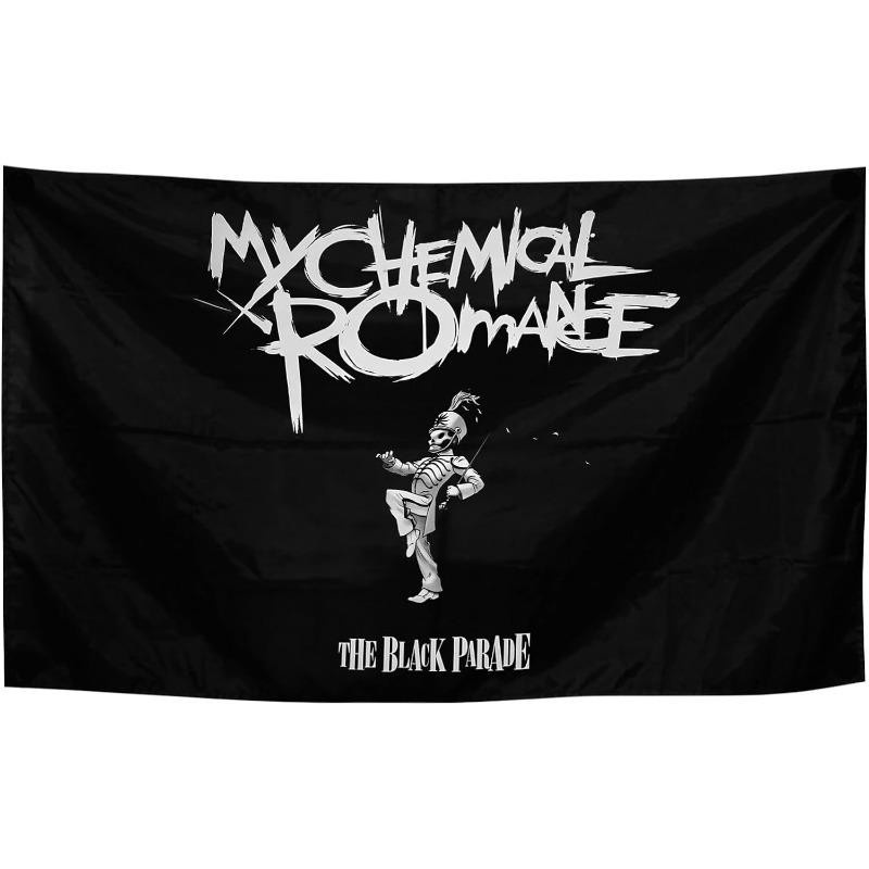 My Chemical Romance Wandbehang The Black Parade Albumcover von JMG Household Supplies, Schwarz, Breite: 75 cm, Höhe: 75 cm - Bild 3