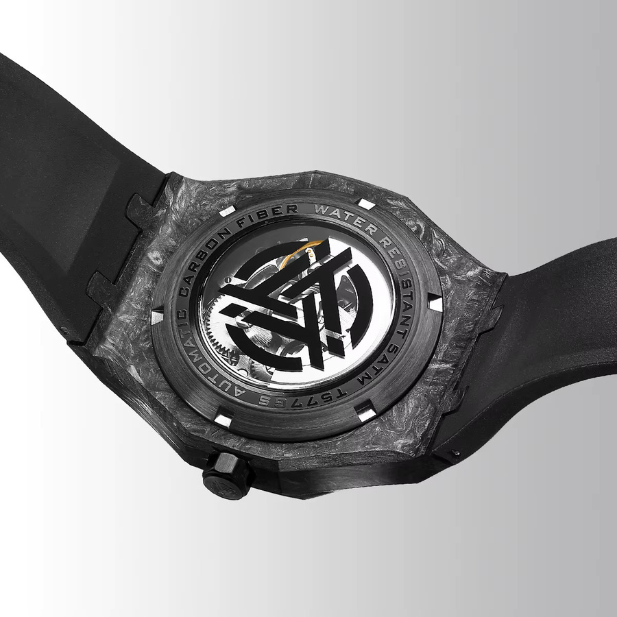 TIME TOKEN Armbanduhr Automatik, Titan, 41 mm, Herren, Taucheruhr - Bild 4