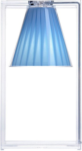 Kartell Light Air Tischleuchte aus Kunststoff in Blau und Transparent - Bild 1