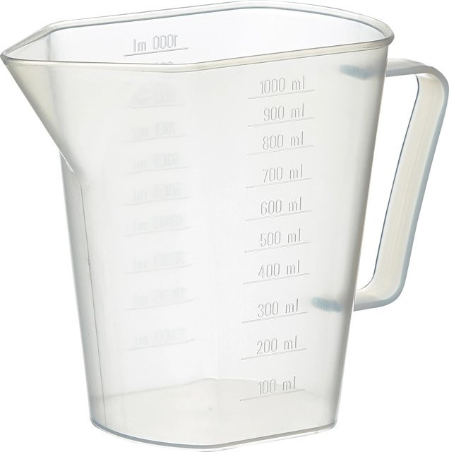LUX-TOOLS Messbecher transparent 1.000 ml - Bild 1