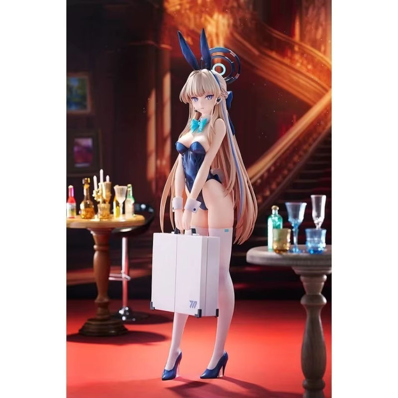Blue Archive Asuma Toki Anime-Figur Bunny-Girl als Sammlerfigur aus Kunststoff in Blau - Bild 6