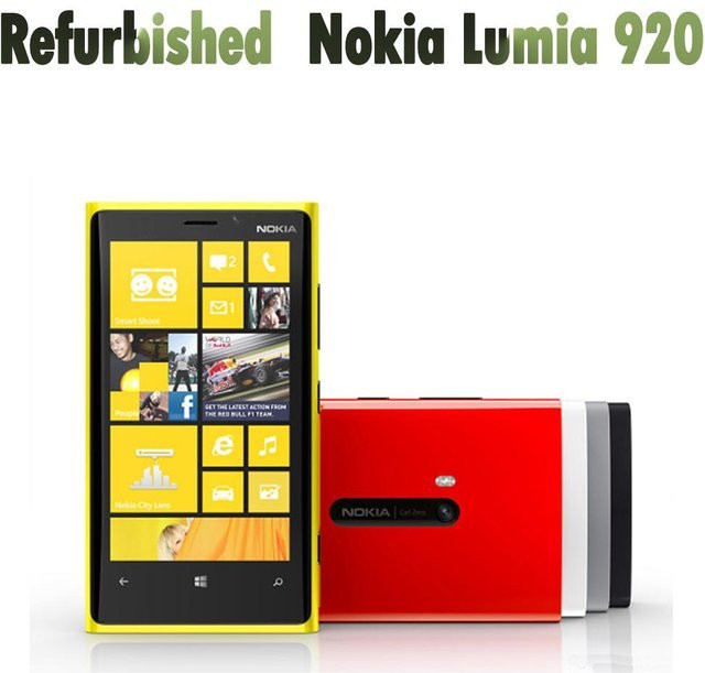 Nokia Lumia 920 Smartphone Refurbished Blau mit 32GB ROM, 1GB RAM, GPS und WiFi - Bild 1