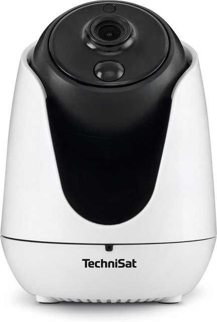 TechniSat Innenkamera Full-HD Smart Home WLAN-Kamera mit Nachtsicht in Weiß - Bild 1