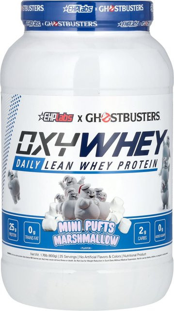 EHPlabs OxyWhey Ghostbusters™ Molkenprotein Mini-Puff-Marshmallows 800 g - Bild 1