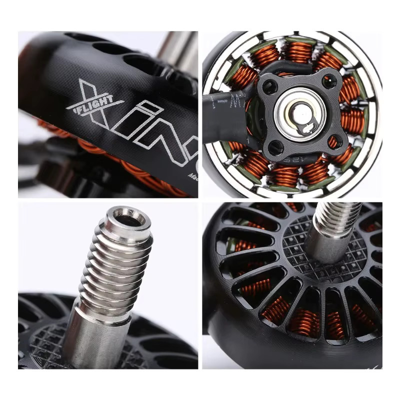 Iflight Xing 2205 2300kv FPV Nextgen Motor Schwarz kompatibel mit 6s Protek35 für FPV Drohnen - Bild 2