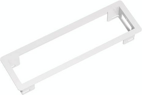 Bachmann POWER FRAME 3-way Einbaurahmen für Anschlüsse, weiß, RAL 9010 - Bild 1