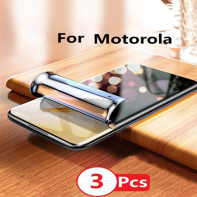 3er-Pack Privatsphäre Hydrogel Displayschutzfolie für Motorola E13 E14 E15 G04 G04s G05 G06 G13 G14 G23 G15 G24 G56 G100 Pro Anti-Spy Screen Protector in Transparent - Bild 1