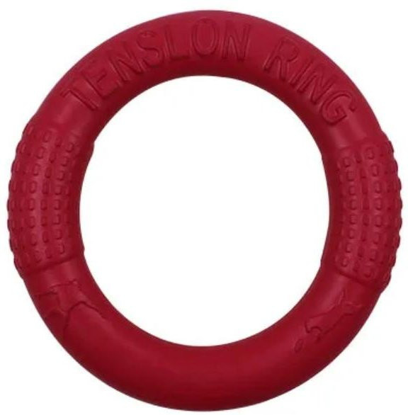cocojoker Hundespielzeug, fliegende Disk, Trainingsring-Puller, rot - Bild 1