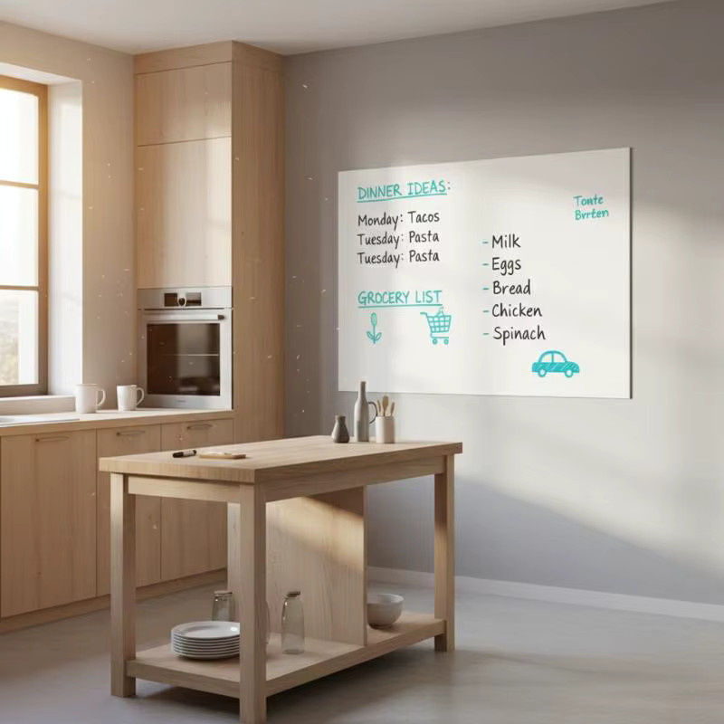 eelhoe Whiteboard-Aufkleber Elektrostatisch Wiederverwendbar, Farbe: Weiß, B x H: 45 x 60 cm - Bild 3