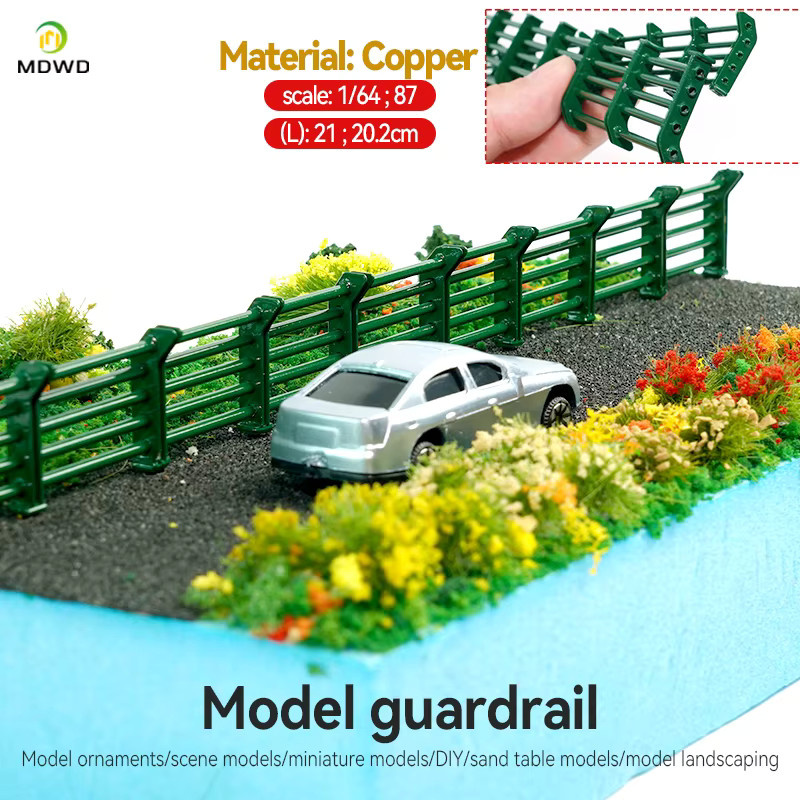 MDWD Urban Road Scene Guardrail Stereo Model, Zubehör, 1:87 (Spur H0) - Bild 3