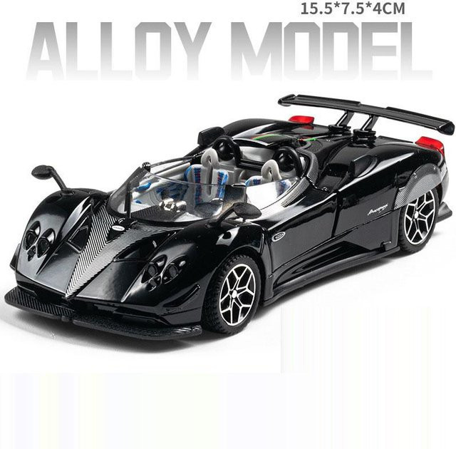 Linyi toy car Pagani Zonda Hp, Spielzeug Auto, 1:32, mit Licht und Sound, ab 14 Jahren - Bild 1
