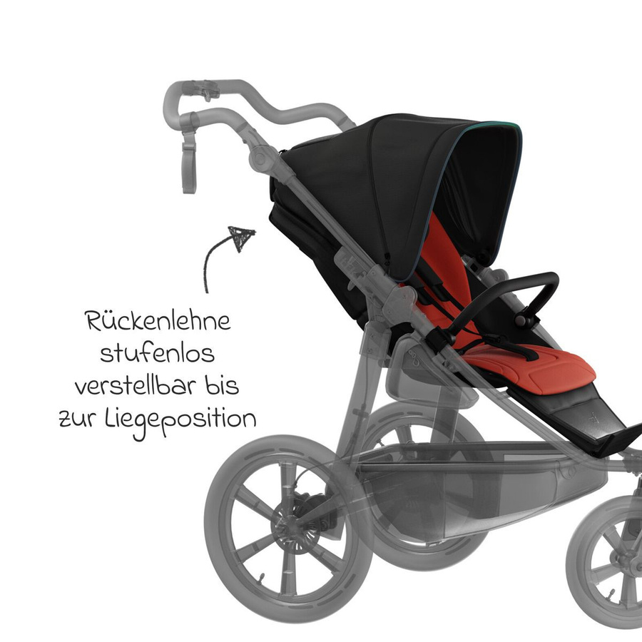 TFK Sport-Einheit XXL Sportsitz für Mono 3/4 & Pro in Anthrazit - Bild 3