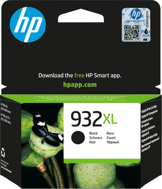 HP 932XL Tintenpatrone Schwarz für Inkjet-Drucker - Bild 1