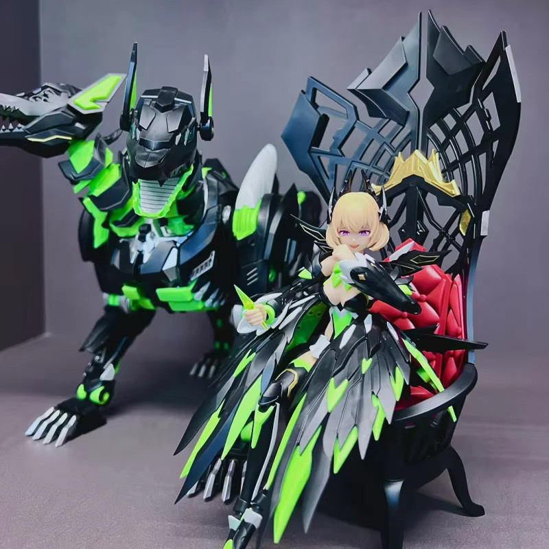 52TOYS Envy Mecha Girl Plastikmodellbausatz, Actionfigur, 1/10, 17 cm - Bild 2