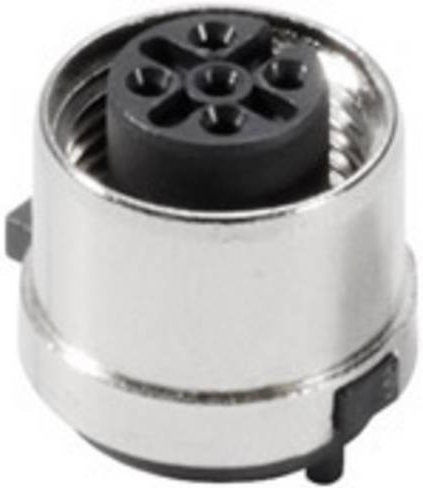 Weidmüller Sensor-/Aktor-Einbausteckverbinder 1291220000 in Silber, 10 Stück - Bild 1