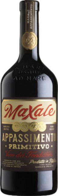Maxale Primitivo Rotwein, Apulien, 2023, trocken, 0,75 l - Bild 1