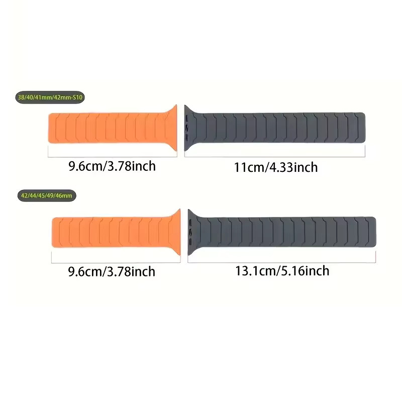PEO Uhrenarmband Silikon, Magnetisch, Unisex - Bild 2