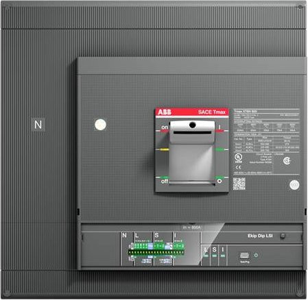 ABB XT6S 800 EKIP DIP Leistungsschalter in Grau mit Einstellbereich 800 - 8000A und Schaltspannung bis 600 V/AC - Bild 1