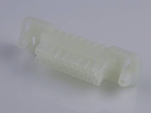 Molex Einbau-Buchsenleiste in Weiß mit 18 Polen und 4,20 mm Rastermaß - Bild 1