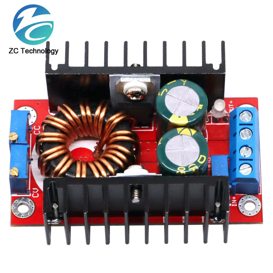 DC-DC Buck Boost Konverter CC CV Schrittregler 9-35V zu 1-35V 80W Einstellbares Step Up und Step Down Modul - Bild 3