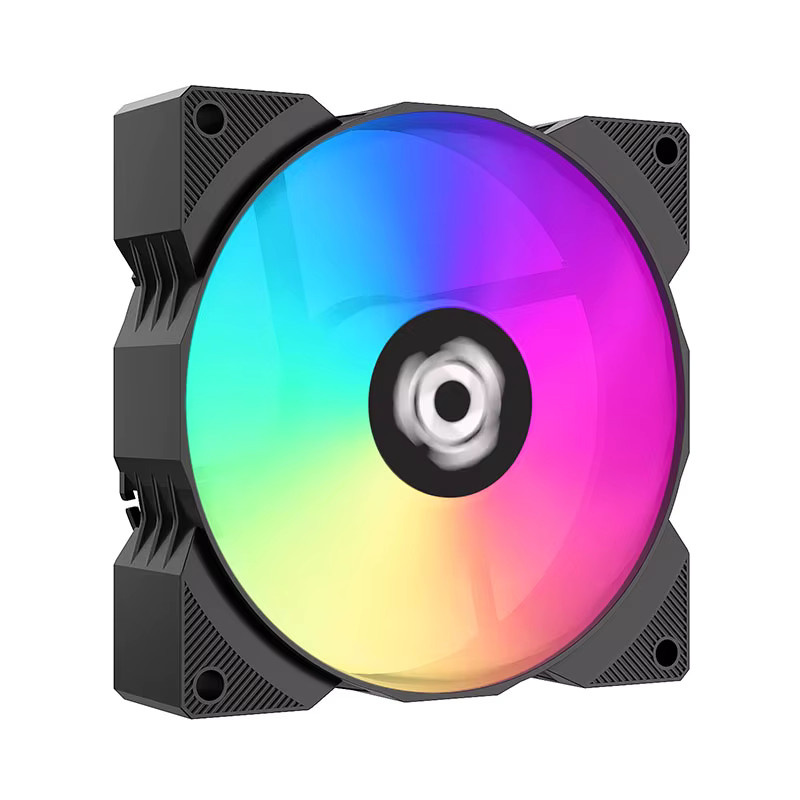 TEUCER T9025 RGB ARGB CPU-Lüfter in Schwarz mit PWM-Geschwindigkeitsregelung 800–2200 U/min für ITX-Gehäuse - Bild 2