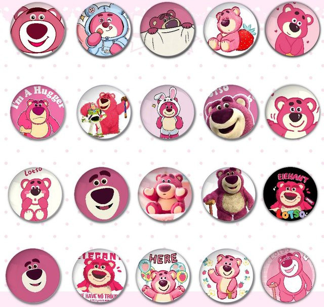 Mesuca Brosche, Bär Lotso, Unisex - Bild 1