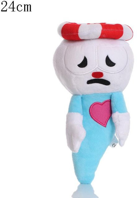 Yiran Health & Beauty Cuphead Mugman Plüschpuppe, ab 18 Jahre - Bild 1