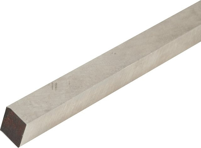 VIBRATITE HSS-Drehwerkzeug aus Stahl in Silber, quadratisches Schneid- und Bearbeitungswerkzeug für Drehmaschinen, 3–16 mm - Bild 1
