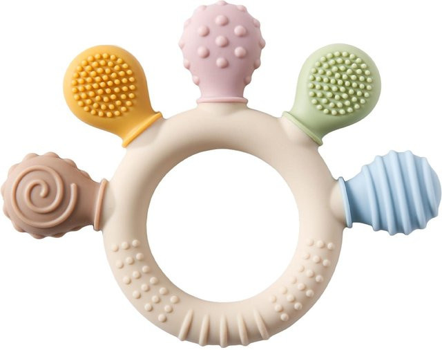 Binchi Outdoor Product Silikon Baby Beißring in Bunt, BPA-frei und CE-gekennzeichnet - Bild 1