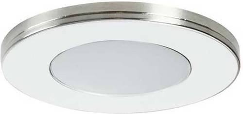 Brumberg LED-Einbauleuchte 12164073, rund, warmweiß, silber/weiß - Bild 1