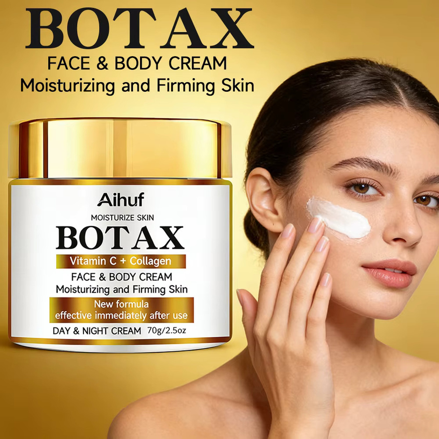 Aihuf BOTAX Upgrade Anti-Aging-Feuchtigkeitscreme, Kollagen, Retinol, Niacinamid, Fettige Haut - Bild 2