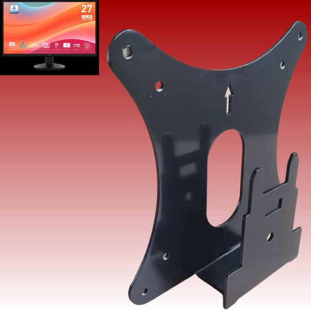 MSI VESA-Adapter Wandhalterung für PRO Monitor MP272L in Schwarz - Bild 1