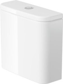 Duravit Spülkasten D-Code in Weiß mit Dual-Flush-Funktion, B/H: 39 x 14,5 cm - Bild 1