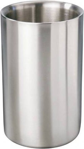 MATO interpräsent 4095 Flaschenkühler Chardonnay aus Edelstahl in Silber, doppelwandig - Bild 1