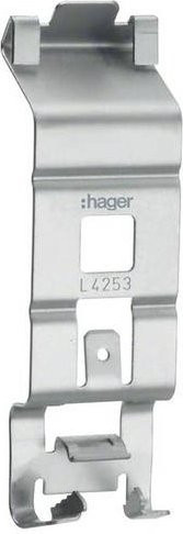 Hager L4253BCHR Klammer aus Stahl in Silber - Bild 1