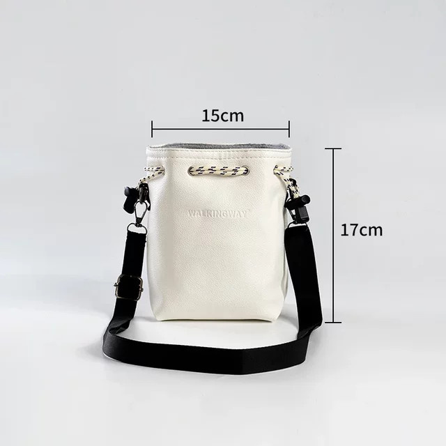 Wasserdichte Leder-Kameratasche für Canon und Fujifilm DSLR mit Schultergurt, Schwarz - Bild 1