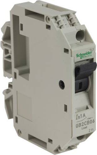 Schneider Electric GB2CB06 Leitungsschutzschalter MCB in Grau - Bild 1