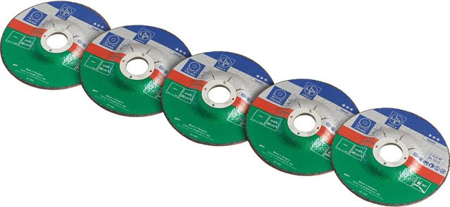 LUX-TOOLS Trennscheiben-Sparpack für Stein, 115 mm, Mehrfarbig - Bild 1