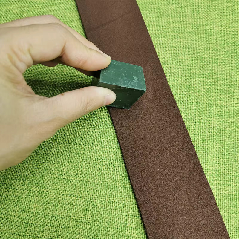RSCHEF Leder-Schärfband in Braun für Rasiermesser und Klappmesser - Bild 3