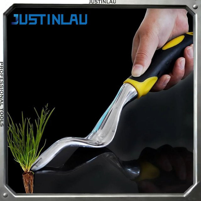 JUSTINLAU Manuelles Unkrautjäter-Werkzeug mit ergonomischem Griff in Grün und Multicolour - Bild 1