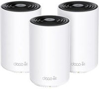TP-Link Deco XE75 Wi-Fi 6E Mesh-WLAN-System, Tri-Band, 3er-Pack, Weiß - Bild 1