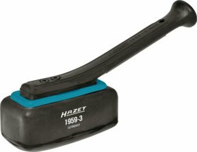 Hazet Klebschlag-Hammer 1959-3 in Schwarz mit Soft-Rubber-Einsatz, Länge: 280 mm - Bild 1