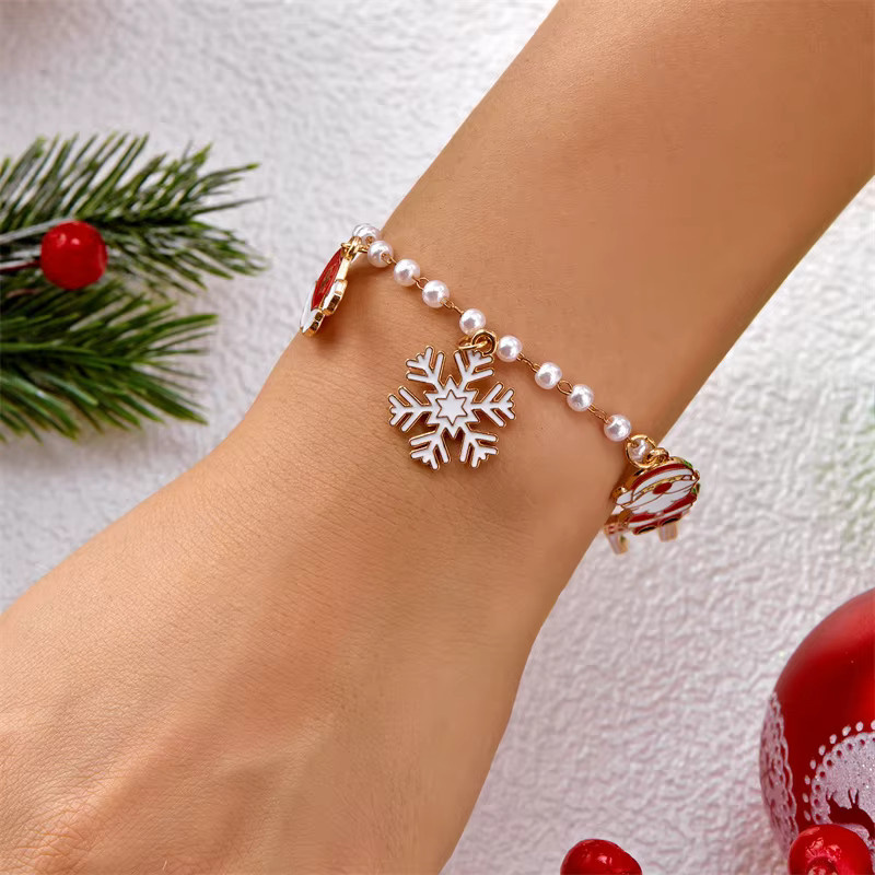 RINHOO FRIENDSHIP Armband, Metall, Perle, Gold, Damen - Bild 3