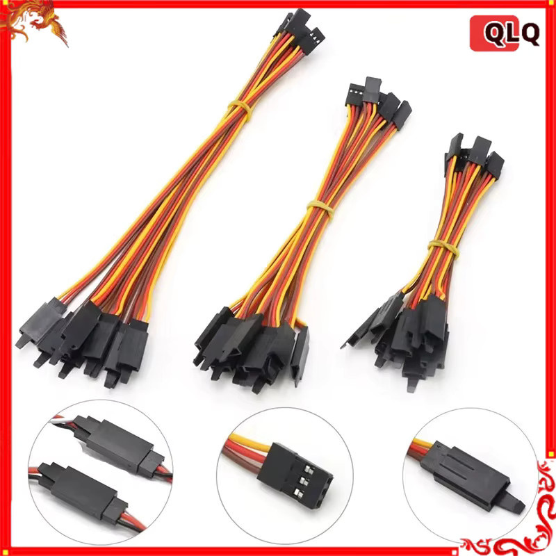 EVYVKV Servo Verlängerung Blei Draht Kabel, 10-teiliges Set, Metall, Bunt / Mehrfarbig - Bild 2