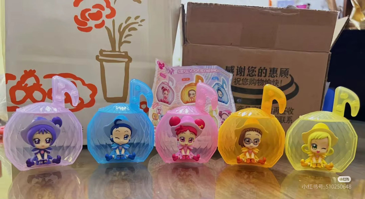 Bandai Magical Doremi Acchion Figuren Set aus PVC, mehrfarbig - Bild 3