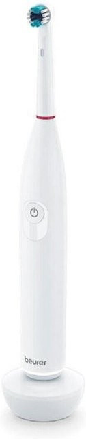 Beurer Elektrische Zahnbürste TB 30 X in Weiß mit 4 Clean Bürstenköpfen - Bild 2