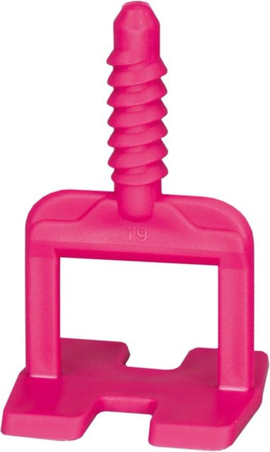 Hansa Nivelliersystem Dynamic Gewindelasche 3 mm in Pink, 200 Stück im Beutel - Bild 1